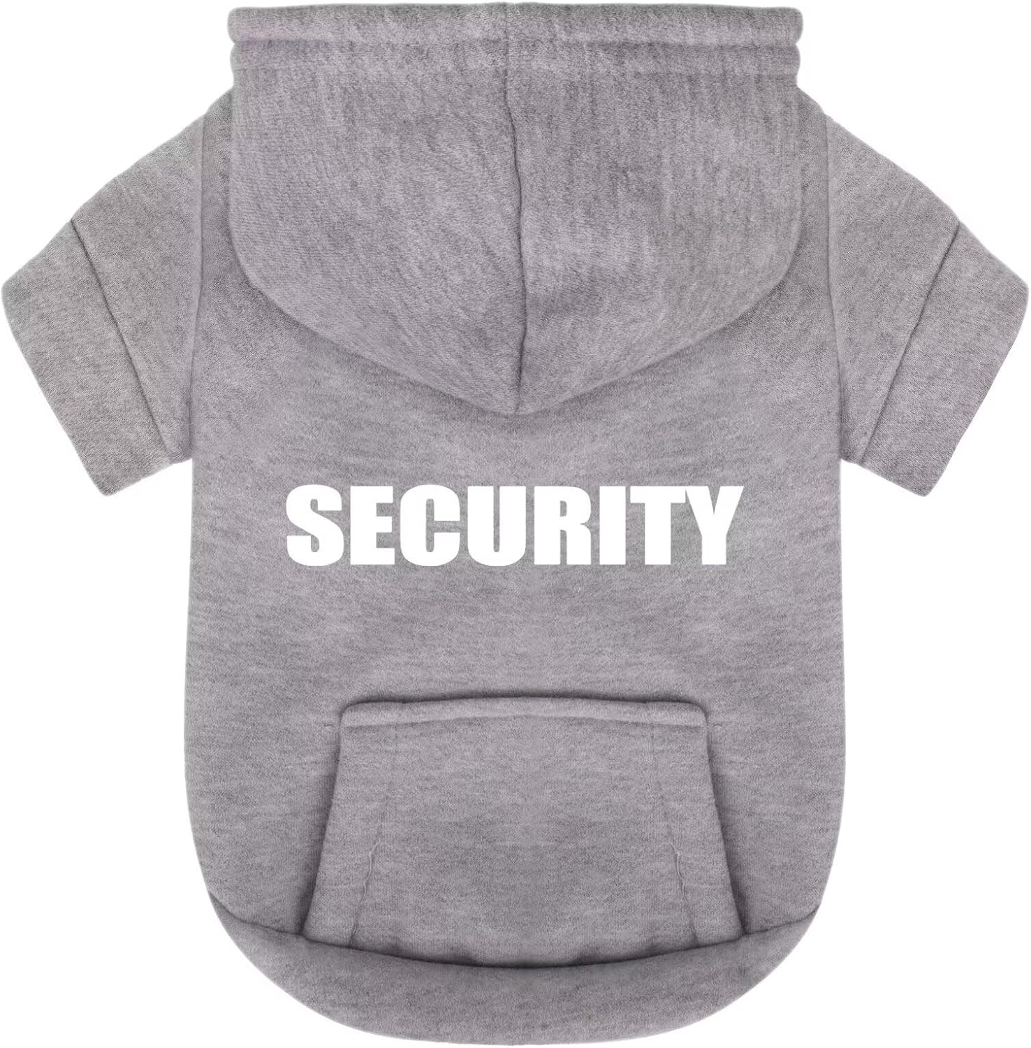 Paiaite Black Chihuahua Dog Hoodie: Warm and Stylish with a 'Security' Printed Sweatshirt, Cold Weather Pet Clothes, and Sweater Coat All in One - Perfect for Winter and Cool Summer Nights! XS - Image 10