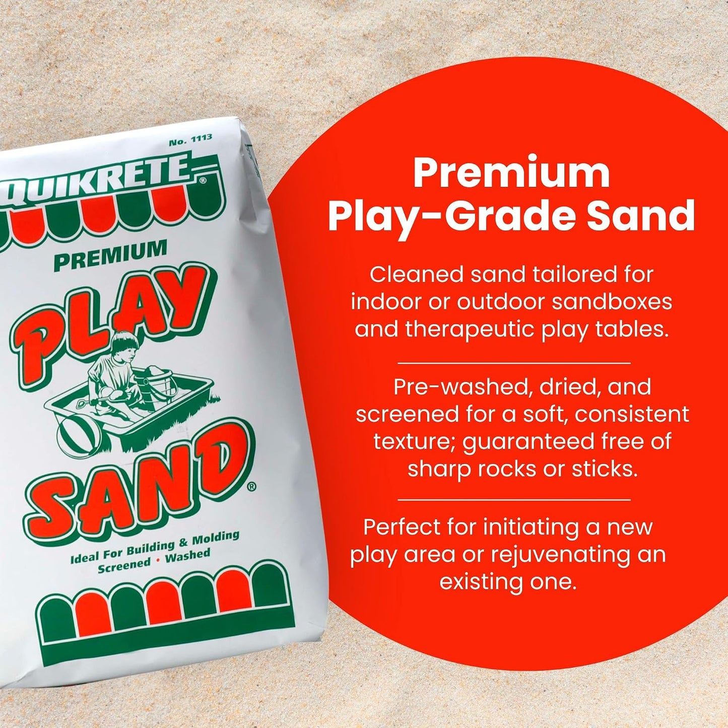 Children building sandcastles with ShahCo clean play sand in a sandbox