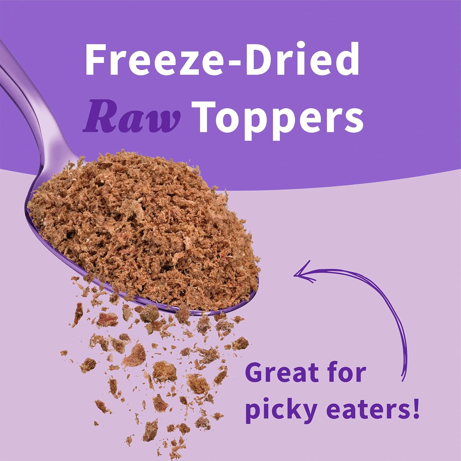 Halo freeze dried raw meal enhancer pouch back view instructions