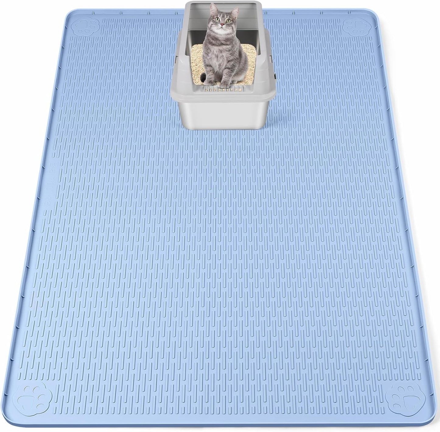 Premium pet floor protection mat for multi cat homes