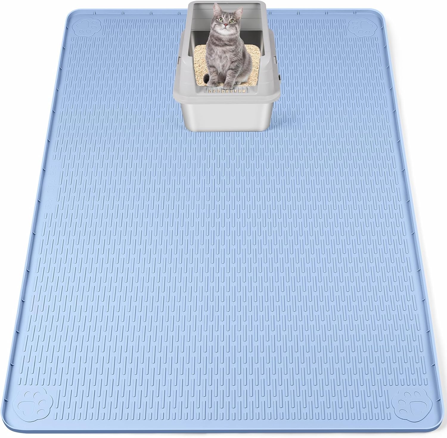 Premium pet floor protection mat for multi cat homes