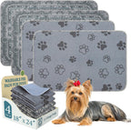 Homimp Washable Pee Pads for Dogs,Extra Large 2 Pcs Reusable Puppy Pads Waterproof,Absorbent and Leakproof Dog Pee Pads,Non Slip Puppy Training Pads,Pet Mat for Floor,Crate,Couch,Whelping,Blue 48"x48" - Image 15