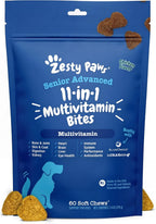 Zesty Paws Dog Multivitamin, Chewable Dog Vitamins and Supplements for Hip & Joints, Skin & Coat, Omega 3 Fish Oil for Dogs- Senior & Puppy Multivitamin- Chicken- 90ct - Image 12