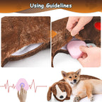 Moropaky puppy behavioral aid toy in a dog crate