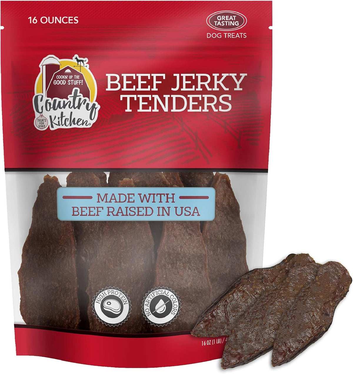 Country Kitchen Duck Jerky Tender Dog Treats, Made with Real Duck, High Protein, Low Fat, No Artificial Colors, 16 oz - Image 13
