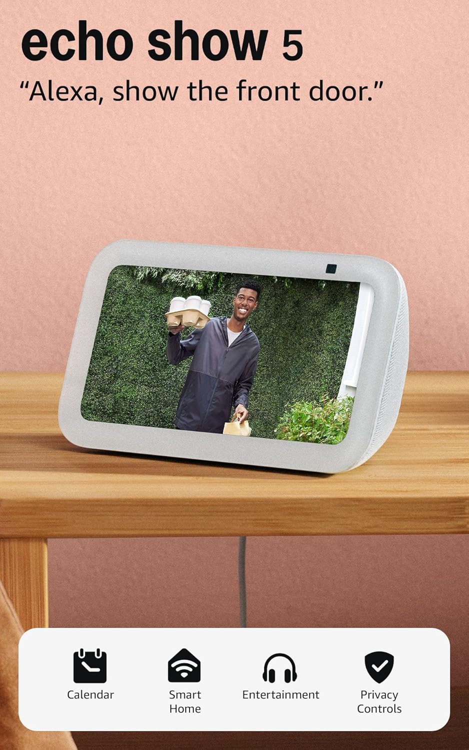 Amazon Echo Show 5 (newest model), Smart display, Designed for Alexa+, 2x the bass and clearer sound, Charcoal - Image 11