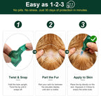 Instruction guide image for applying PetArmor topical treatment on cats