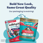 High protein real beef dog treats and toppers text details