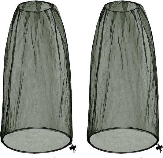 JayruiMice ultra large mosquito head net front view for outdoor protection