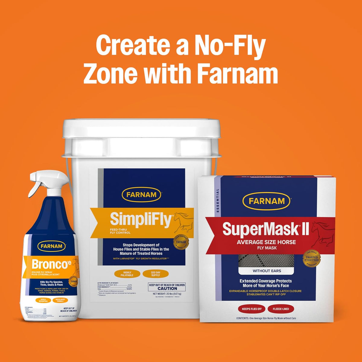 Farnam SimpliFly Feed Through Fly Control Daily Supplement for Horses, 10 lb, EPA Approved Palatable Pellets, Prevents Stable Flies in Manure and Break and Prevents the Fly Life Cycle, 160 Day Supply - Image 9
