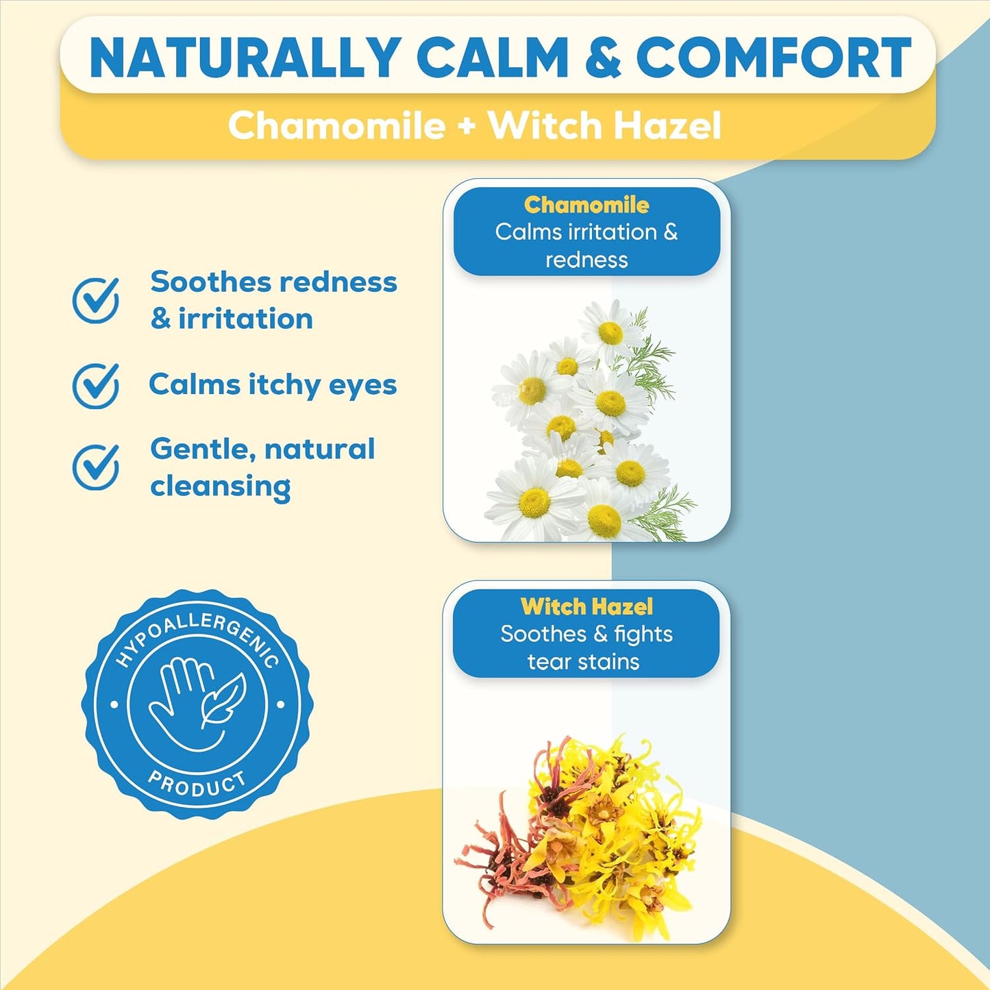 Back label view highlighting the gentle alcohol free formula directions and safety precautions.