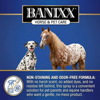 Banixx pet wound care spray angled view