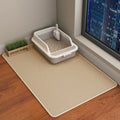 HCY And WLD cat litter mat front view trapping scattered pet litter