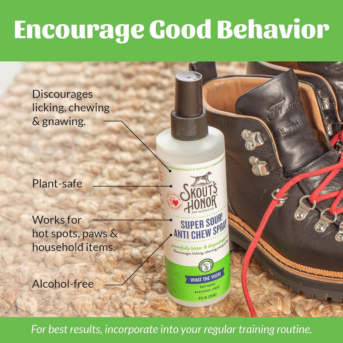 Skout's Honor 236 milliliters anti chew deterrent spray