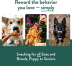 Portland Pet Food Company five ounce package highlighting healthy treats for all life stages.