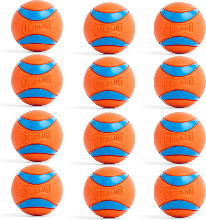 Package back details for Chuckit! Ultra Ball Medium.