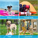Complete packaging contents of Puppies And Co GPS dog fence and training kit