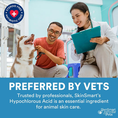 Premium USA imported pet healing spray bottle close up