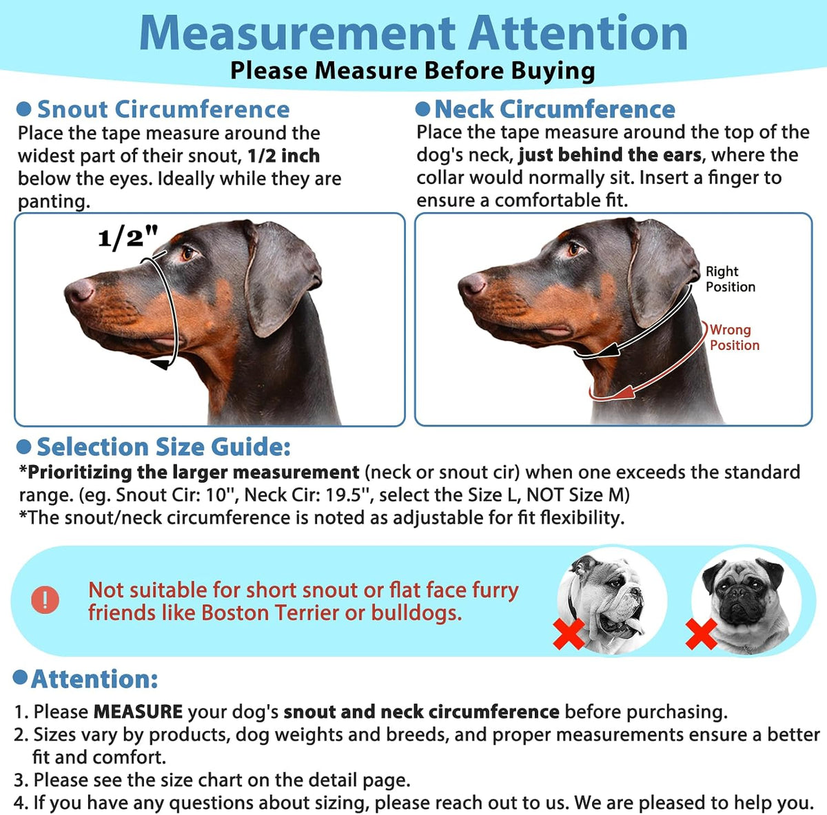Adjustable nylon straps on Barkless dog head halter