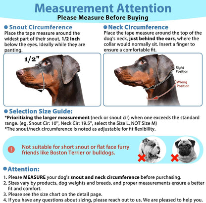 Adjustable nylon straps on Barkless dog head halter