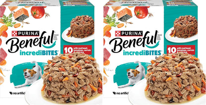 Beneful Purina Small Breed Wet Dog Food Variety Pack, IncrediBites With Real Beef, Chicken and Salmon - (Pack of 30) 3 Oz. Cans - Image 14