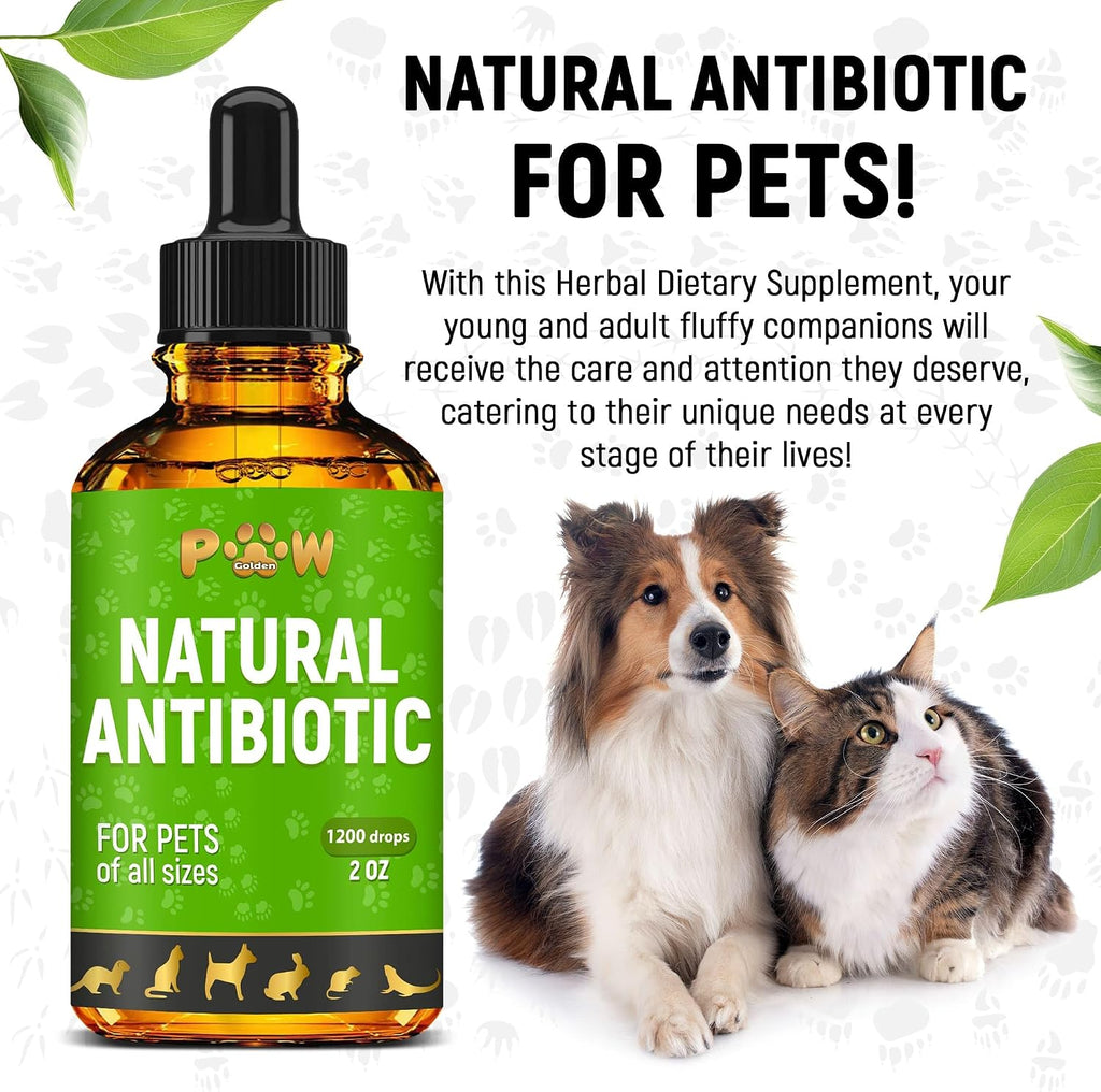 Authentic Golden Paw pet wellness drops imported for Indian pet care