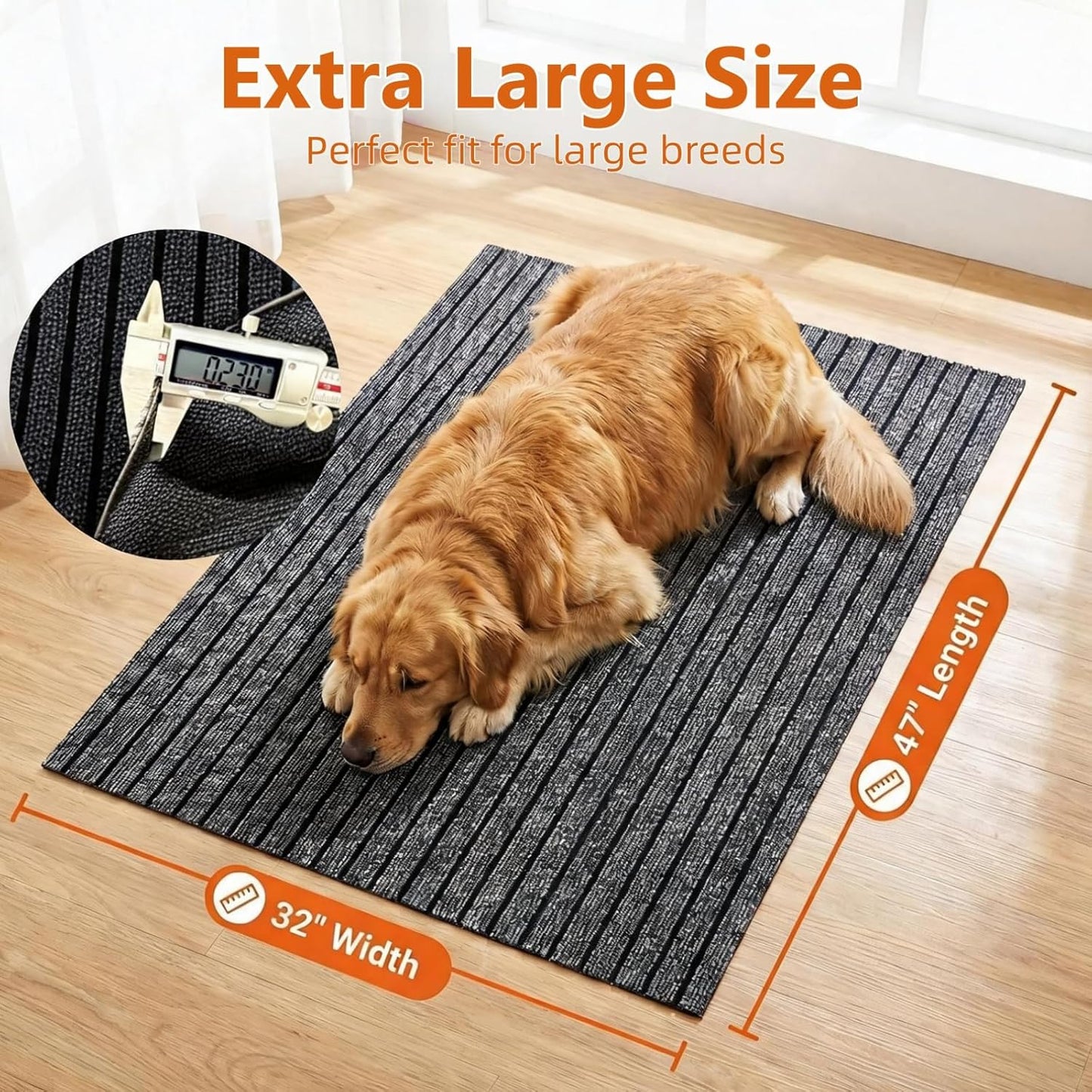 Extra thick Aethycovi crate mat for floor protection
