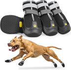 Luckypaw breathable mesh dog shoes front view