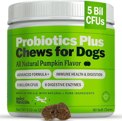 Deley Naturals dog supplement nutrition facts panel