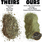 Shade dried North American pure catnip fine texture close up look
