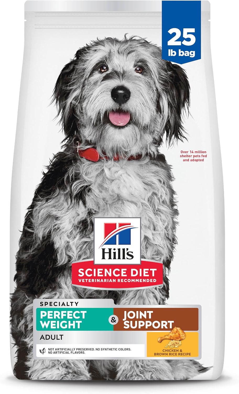 Hill's Science Diet Adult Perfect Weight & Joint Support Dry Dog Food, Chicken, 3.5 lb. Bag - Image 13