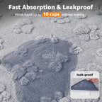 Loobani extra large whelping pads with paw print pattern