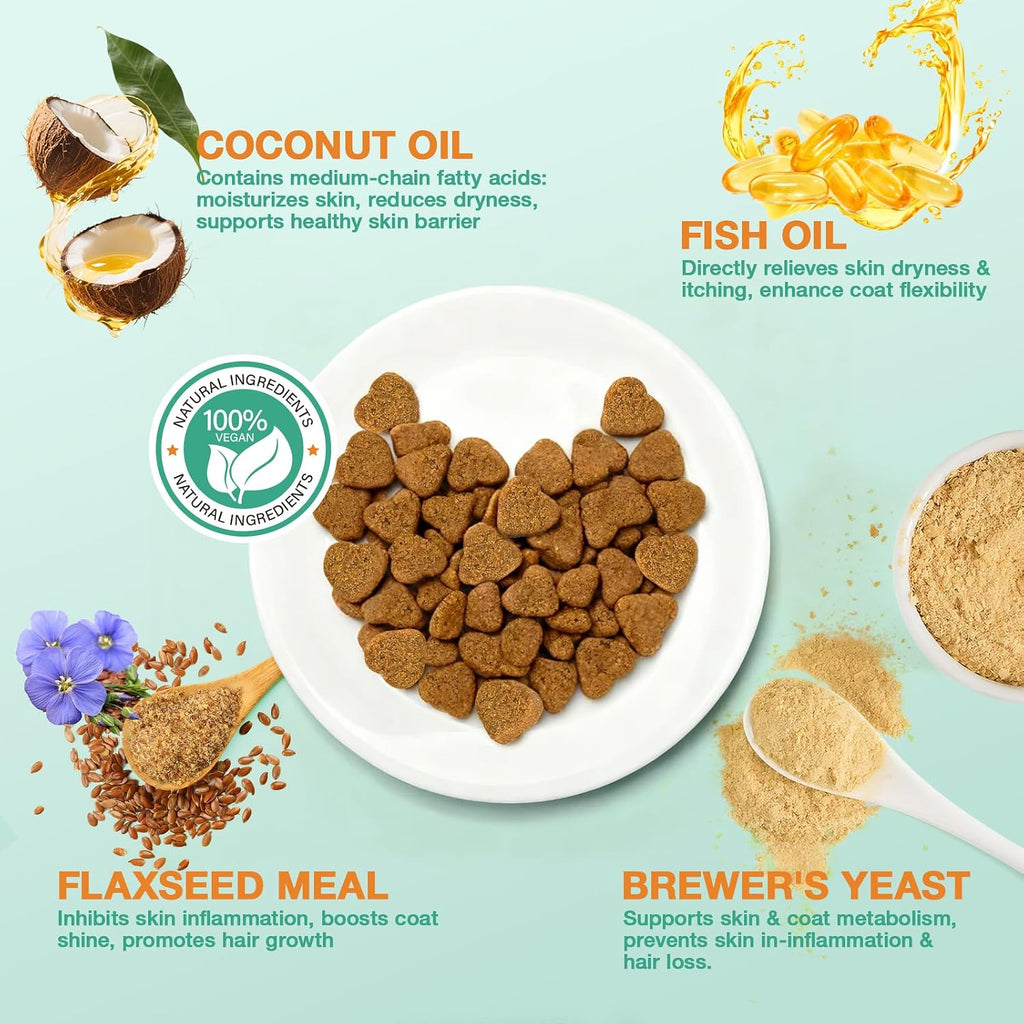 200 count flea and tick prevention chews for kittens and cats