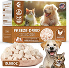 Just Try freeze dried chicken dog treats front view