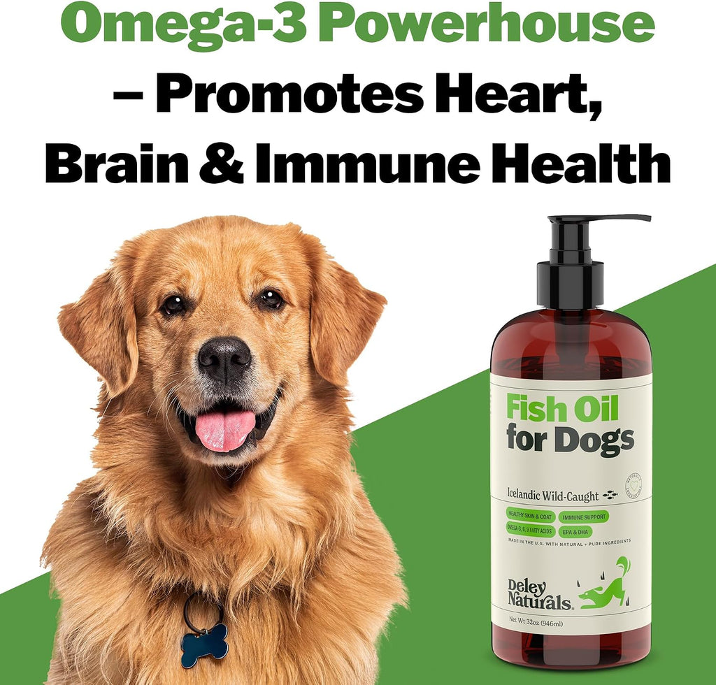 Authentic imported pet omega fatty acid liquid container showcasing double concentration formulation