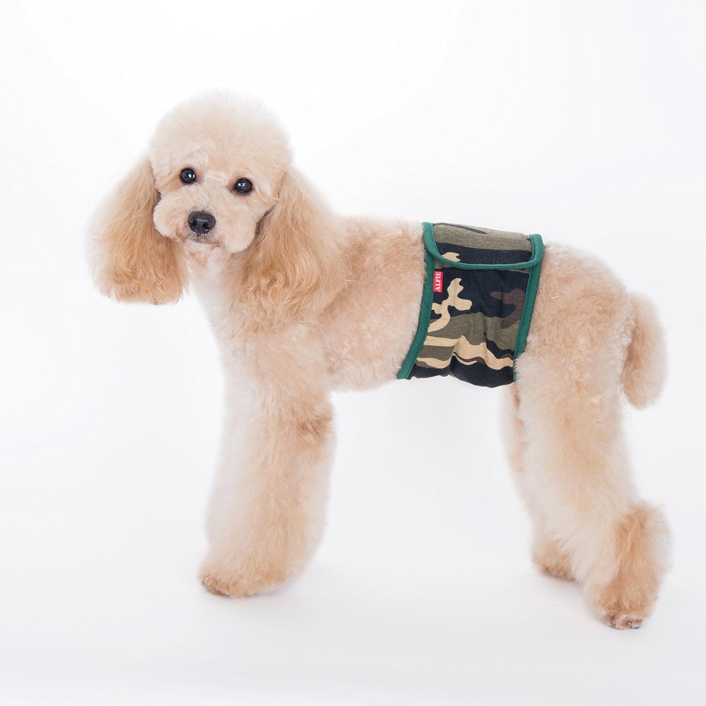 Alfie Pet training belly band mesh interior fabric details