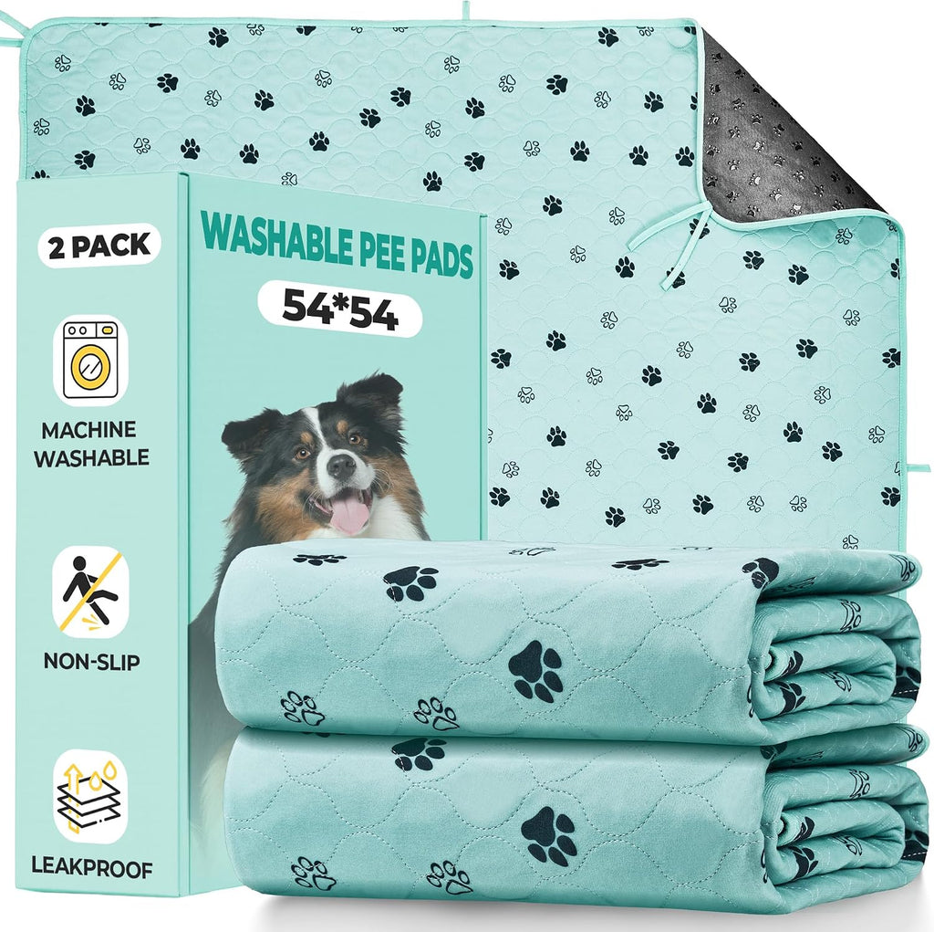 Fostanfly Washable Pee Pads for Dogs, 2 Pack Large 36"x41" Ultra-Absorbent and Leak-Proof Non-Slip Reusable Potty Training Pads for Dogs, Cats, Puppy, Potty Training of Add 8 Lanyards - Image 13