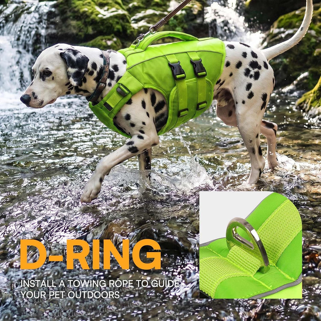 Authentic USA imported Queenmore pet safety vest with durable grab handle