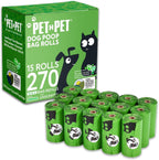 Pet N Pet 1080 Counts Black Poop Bags for Dogs, 41% Plant Based & 59% PE Extra Thick Dog Poop Bags Rolls, 9" x 13", Unscented Pet Waste Bag - Image 10