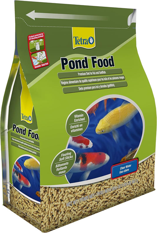 Tetra PondFood floating soft sticks close up