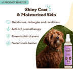 Natural Dog Company dog deodorizing spray with lavender and aloe
