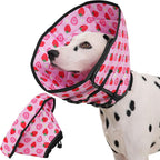 Avont Dog Cone Alternative, Adjustable Soft Comfy Foldable E Cones for Medium Large Dogs After Surgery, Escape-Proof Elizabethan Collar for Surgical Wound Recovery Stop Licking -Duck(L) - Image 9