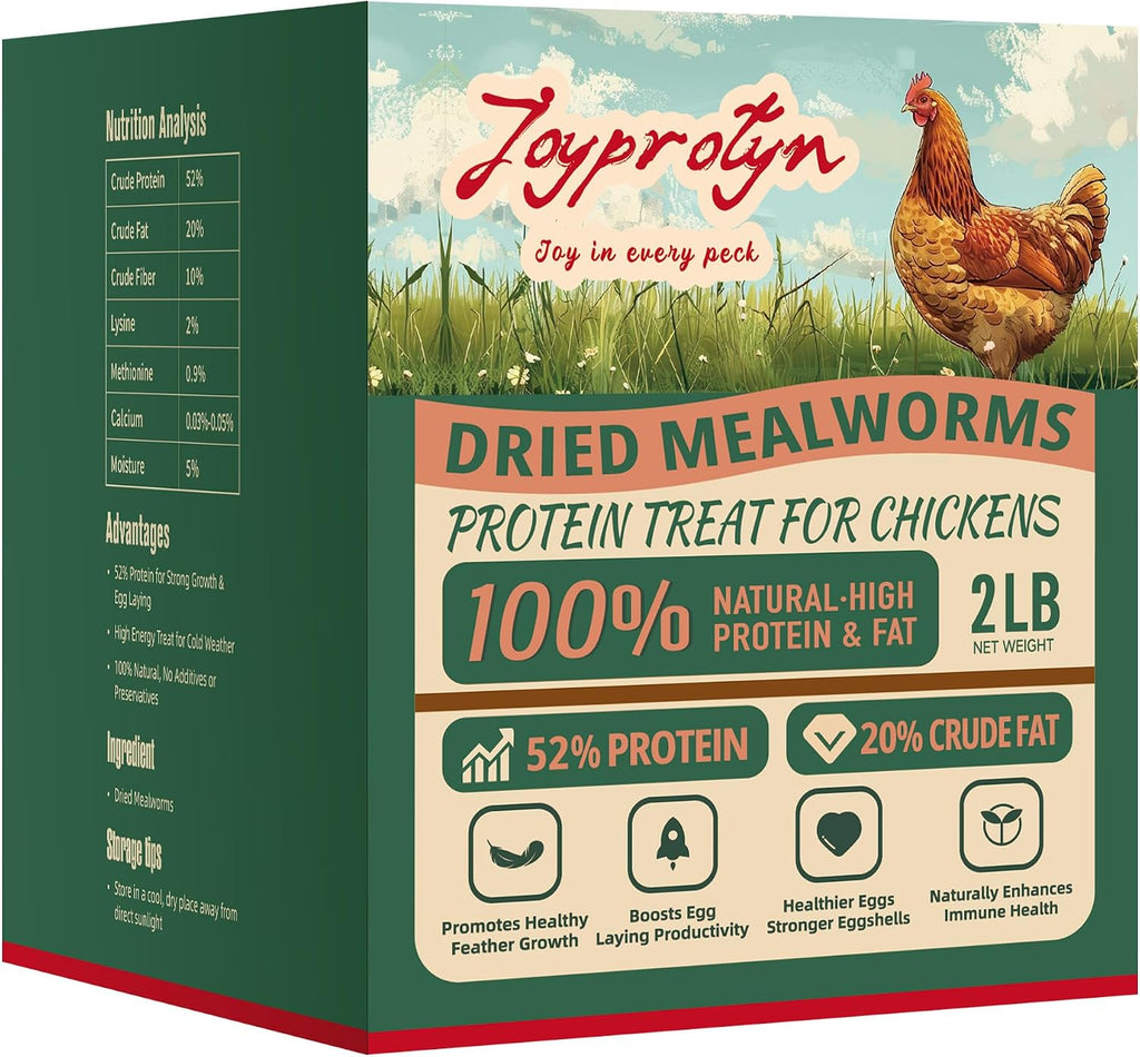 5LB Non-GMO Dried Black Soldier Fly Larvae for Chickens - 85X More Calcium Grubs Than Mealworms for Strong Eggshells & Healthy Growth - High Protein for Chickens, Birds, Ducks, Geese & Pets - Image 11