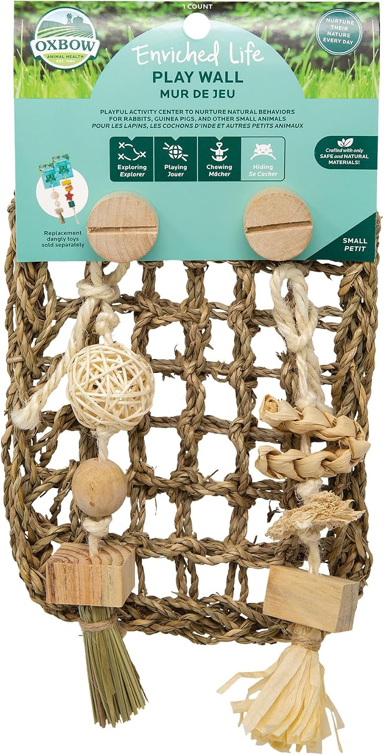 Oxbow Enriched Life Play Wall front view interactive small animal toy