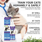 WEALLIN Cat Deterrent Spray, 6.76 FL Oz Natural Cat Repellent Spray Indoor & Outdoor, Anti-Scratch Training Aid for Furniture, Sofas, Rugs, Curtains, Plants - Non-Toxic, Alcohol-Free Formula - Image 3
