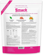 Smack premium organic salmon dog food packaging 5.5 pound bag