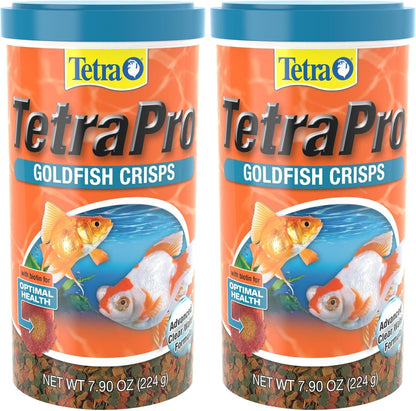 Side profile of Tetra Goldfish Crisps packaging