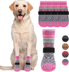 KOOLTAIL Dog Socks for Hot Pavement, Summer Dog Shoes to Prevent Licking Paws for Hardwood Floor, Non Slip Double Sides Boots & Paw Protectors, Pet Grippy Booties for Small Medium Large Senior Dogs - Image 10