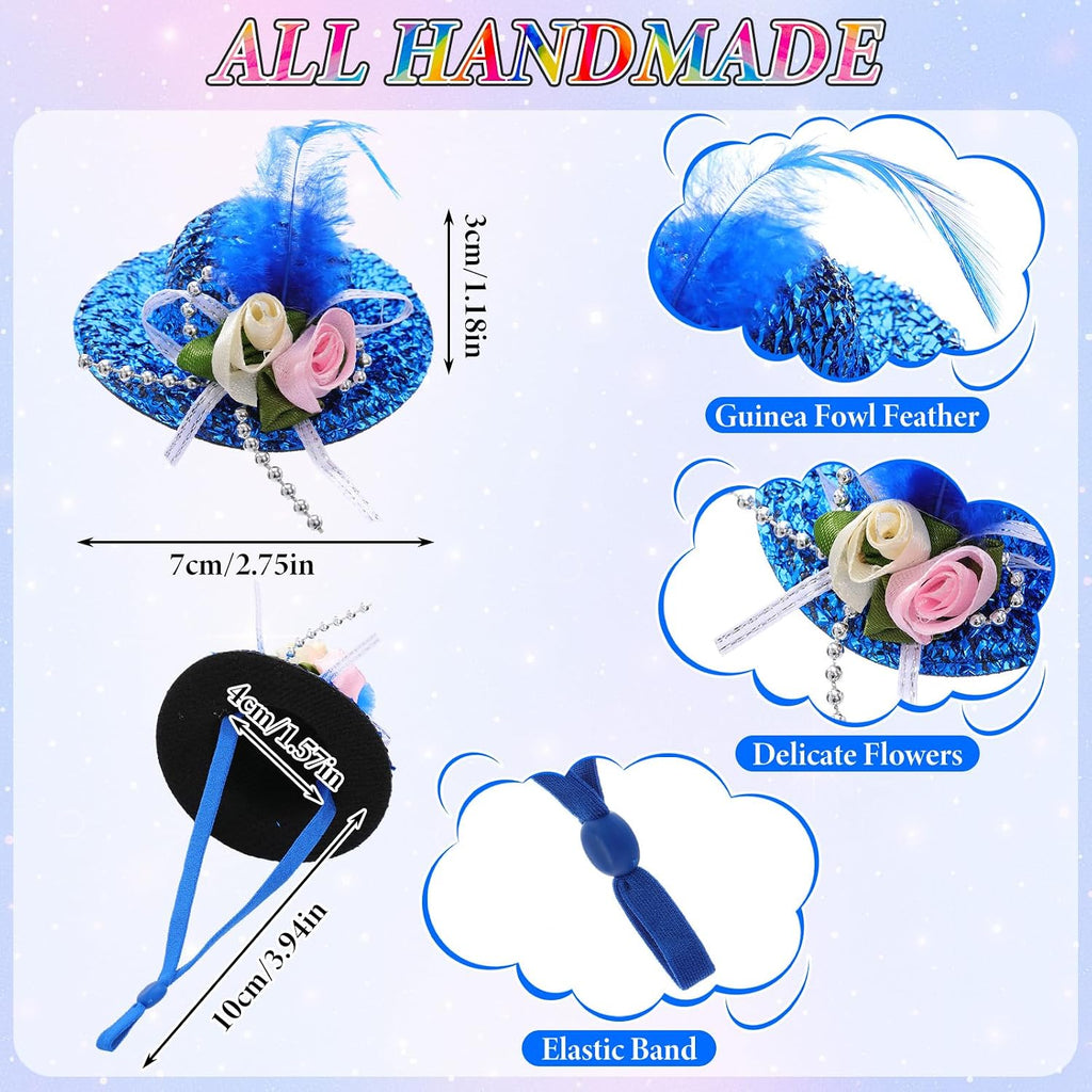 Adjustable pet costume clothing package displaying six vibrant colors for small animals