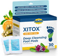 Simple Promise Xitox Deep Cleansing Foot Pads front packaging showing 30 patches.